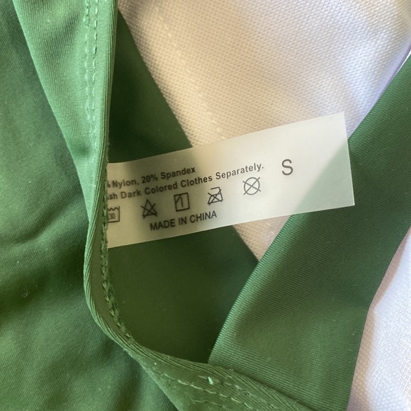 ☀️Colorblock One-Shoulder Bathing Suit ☀️NWT - Picture 5 of 8